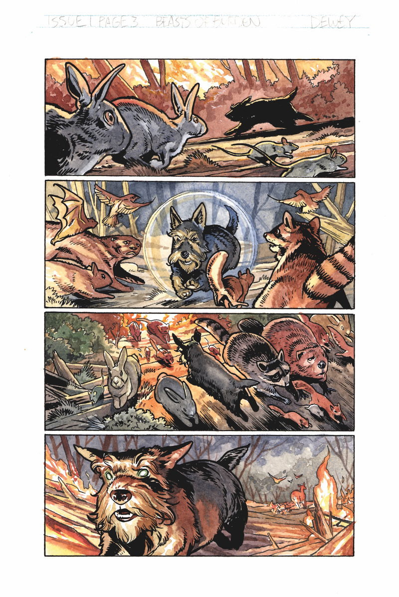 Illustration for article titled Beasts Of Burden returns for a new horror adventure in this exclusive preview